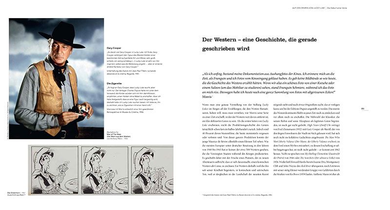 Verweise auf Literatur und Film ordnen die Serie »Lucky Luke« übergreifend als Kunst ein