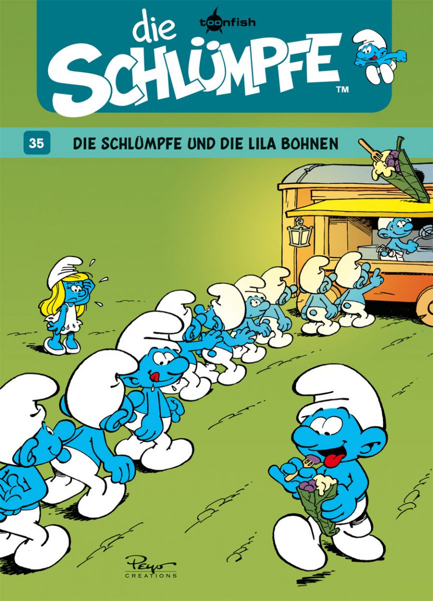 Der aktuelle Band der Schlümpfe bei Splitter