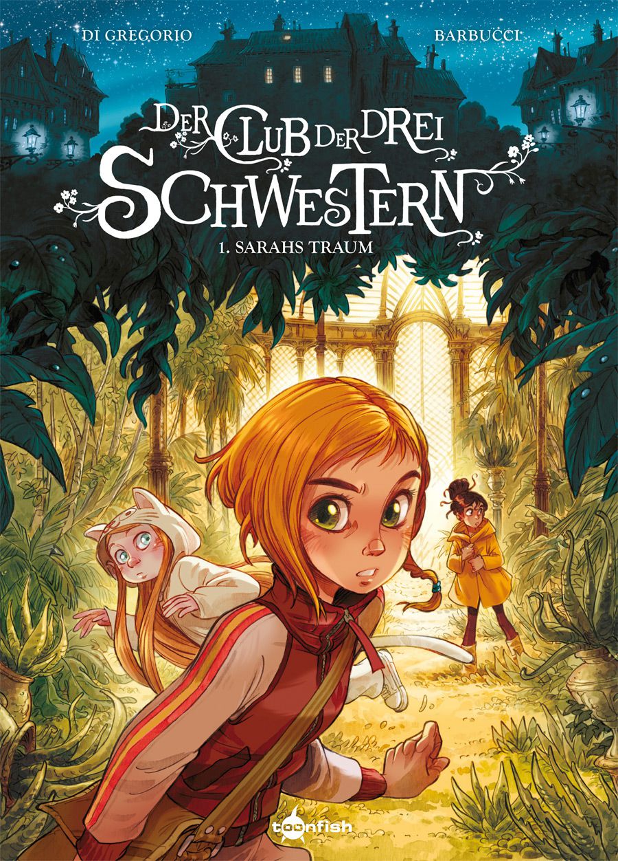 Das Titelbild des Comics Der Club der drei Schwestern.